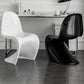 Glam Style Dining Side Chair Plastic Stackable Dining Chair for Indoor Clearhalo 'Dining Chairs' 'Dining Tables & Seating' 'dining_chair' 'Furniture' 'furniture_dining_chair' 'Kitchen & Dining Furniture' 5086548