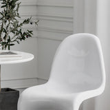 Glam Style Dining Side Chair Plastic Stackable Dining Chair for Indoor Clearhalo 'Dining Chairs' 'Dining Tables & Seating' 'dining_chair' 'Furniture' 'furniture_dining_chair' 'Kitchen & Dining Furniture' 5086556