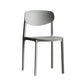 Plastic Contemporary Armless Chair Open Back Dining Kitchen Room Chair Clearhalo 'Dining Chairs' 'Dining Tables & Seating' 'dining_chair' 'Furniture' 'furniture_dining_chair' 'Kitchen & Dining Furniture' 5086571