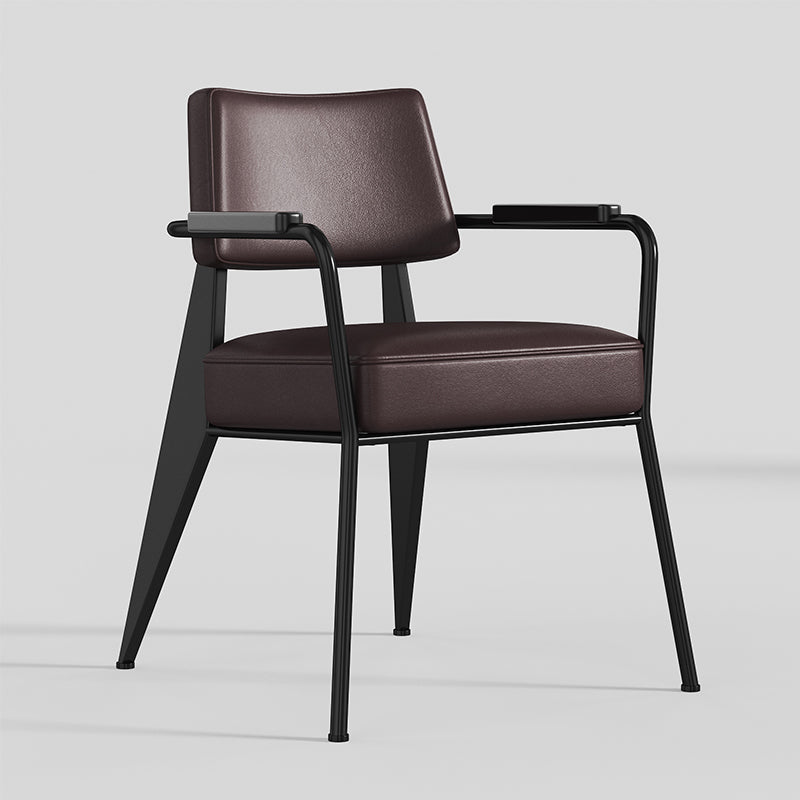 Dining Room Side Chairs Contemporary Metal Kitchen Chair for Home Clearhalo 'Dining Chairs' 'Dining Tables & Seating' 'dining_chair' 'Furniture' 'furniture_dining_chair' 'Kitchen & Dining Furniture' 5086646