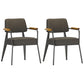 Dining Room Side Chairs Contemporary Metal Kitchen Chair for Home Green With Arms Set of 2 Clearhalo 'Dining Chairs' 'Dining Tables & Seating' 'dining_chair' 'Furniture' 'furniture_dining_chair' 'Kitchen & Dining Furniture' 5086647