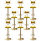 Glam Iron Adjustable Swivel Barstool Low Back Indoor Tall Stool with Upholstered Seat Yellow 8 Piece Set Clearhalo 'Bar Furniture' 'Bar Stools' 'bar_stools' 'furn' 'furn_bar_stools' 'Furniture' 'furniture_bar_stools' 'Kitchen & Dining Furniture' 5086714