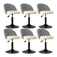 Modern Home Adjustable Height Stool Matte Finish Upholstered Bar Stools 6 Piece Set Short Stool(22"H) Clearhalo 'Bar Furniture' 'Bar Stools' 'bar_stools' 'furn' 'furn_bar_stools' 'Furniture' 'furniture_bar_stools' 'Kitchen & Dining Furniture' 5086798