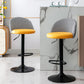Modern Home Adjustable Height Stool Matte Finish Upholstered Bar Stools Clearhalo 'Bar Furniture' 'Bar Stools' 'bar_stools' 'furn' 'furn_bar_stools' 'Furniture' 'furniture_bar_stools' 'Kitchen & Dining Furniture' 5086799