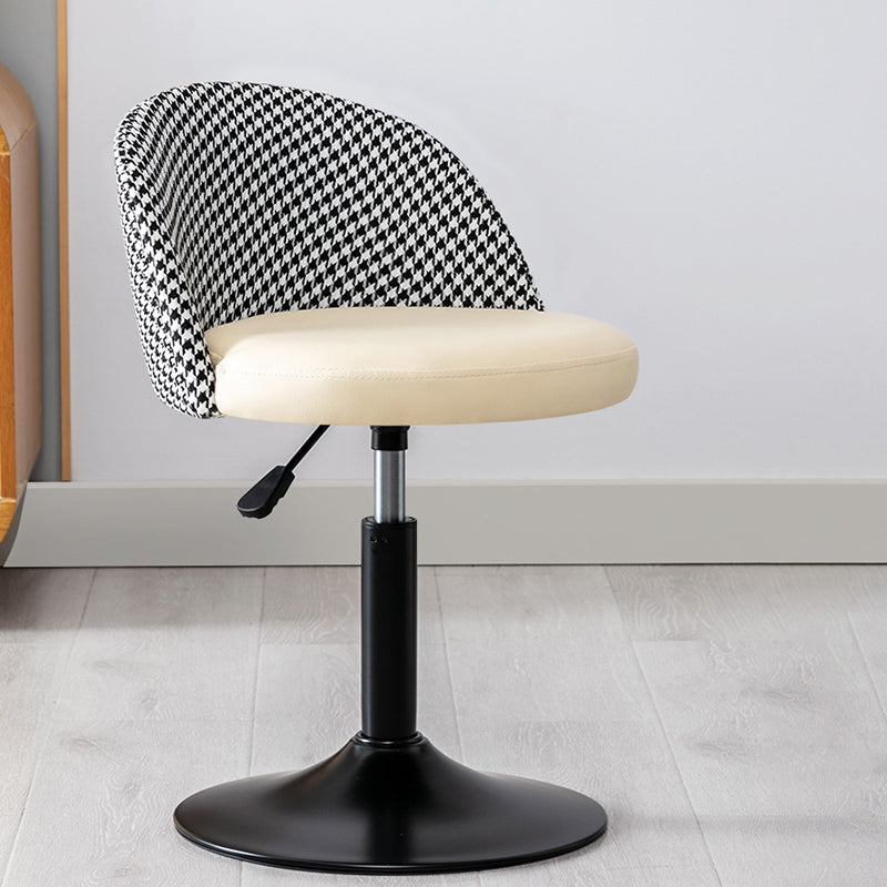 Modern Home Adjustable Height Stool Matte Finish Upholstered Bar Stools Clearhalo 'Bar Furniture' 'Bar Stools' 'bar_stools' 'furn' 'furn_bar_stools' 'Furniture' 'furniture_bar_stools' 'Kitchen & Dining Furniture' 5086804