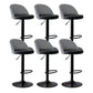 Modern Home Adjustable Height Stool Matte Finish Upholstered Bar Stools 6 Piece Set Bar Stool(31"H) Clearhalo 'Bar Furniture' 'Bar Stools' 'bar_stools' 'furn' 'furn_bar_stools' 'Furniture' 'furniture_bar_stools' 'Kitchen & Dining Furniture' 5086815