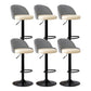 Modern Home Adjustable Height Stool Matte Finish Upholstered Bar Stools 6 Piece Set Bar Stool(31"H) Clearhalo 'Bar Furniture' 'Bar Stools' 'bar_stools' 'furn' 'furn_bar_stools' 'Furniture' 'furniture_bar_stools' 'Kitchen & Dining Furniture' 5086823
