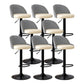 Modern Home Adjustable Height Stool Matte Finish Upholstered Bar Stools 8 Piece Set Bar Stool(31"H) Clearhalo 'Bar Furniture' 'Bar Stools' 'bar_stools' 'furn' 'furn_bar_stools' 'Furniture' 'furniture_bar_stools' 'Kitchen & Dining Furniture' 5086824