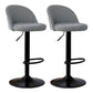 Modern Home Adjustable Height Stool Matte Finish Upholstered Bar Stools 2 Piece Set Bar Stool(31"H) Clearhalo 'Bar Furniture' 'Bar Stools' 'bar_stools' 'furn' 'furn_bar_stools' 'Furniture' 'furniture_bar_stools' 'Kitchen & Dining Furniture' 5086829