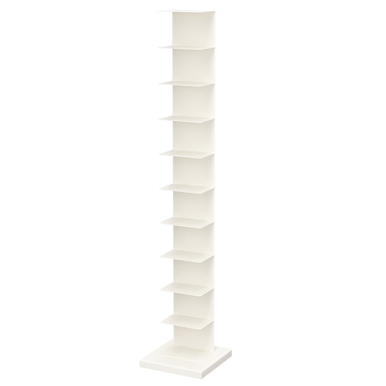 13.19"W Bookshelf Contemporary Style Invisible Bookcase for Home Office 13.2"L x 13.2"W x 68.9"H White Clearhalo 'Bookcases' 'furn' 'furn_bookcases' 'Furniture' 'furniture_bookcases' 'Office Furniture' 5086864