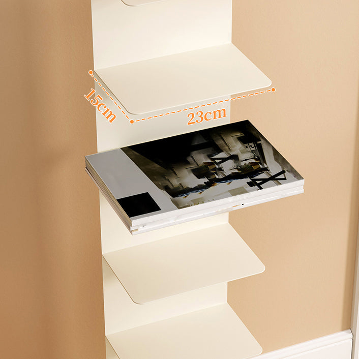 13.19"W Bookshelf Contemporary Style Invisible Bookcase for Home Office Clearhalo 'Bookcases' 'furn' 'furn_bookcases' 'Furniture' 'furniture_bookcases' 'Office Furniture' 5086865