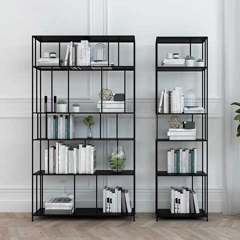 70.87"H Bookshelf Open Back Contemporary Style Bookcase for Home Office Clearhalo 'Bookcases' 'furn' 'furn_bookcases' 'Furniture' 'furniture_bookcases' 'Office Furniture' 5086902