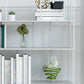70.87"H Bookshelf Open Back Contemporary Style Bookcase for Home Office Clearhalo 'Bookcases' 'furn' 'furn_bookcases' 'Furniture' 'furniture_bookcases' 'Office Furniture' 5086908