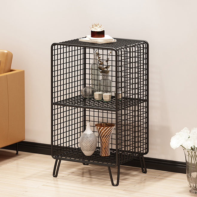 Modern Style Standard Bookcase Metal Closed Back Bookshelf for Home Clearhalo 'Bookcases' 'furn' 'furn_bookcases' 'Furniture' 'furniture_bookcases' 'Office Furniture' 5086933