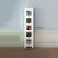 White Manufactured Wood Standard Bookcase Modern Bookshelf with Glass Doors Clearhalo 'Bookcases' 'furn' 'furn_bookcases' 'Furniture' 'furniture_bookcases' 'Office Furniture' 5086957