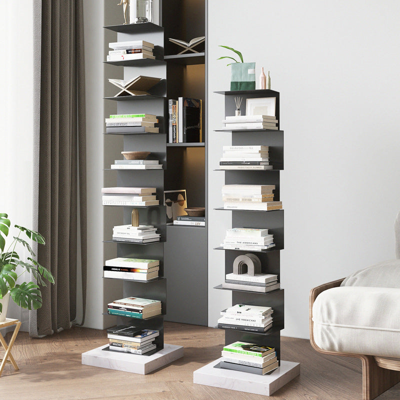 Closed Back Bookcase Contemporary Style Invisible Bookshelf for Study Room and Office Clearhalo 'Bookcases' 'furn' 'furn_bookcases' 'Furniture' 'furniture_bookcases' 'Office Furniture' 5086980