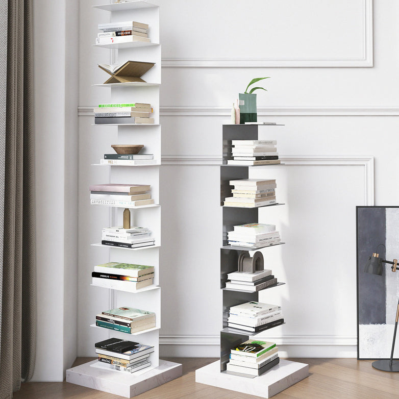 Closed Back Bookcase Contemporary Style Invisible Bookshelf for Study Room and Office Clearhalo 'Bookcases' 'furn' 'furn_bookcases' 'Furniture' 'furniture_bookcases' 'Office Furniture' 5086984