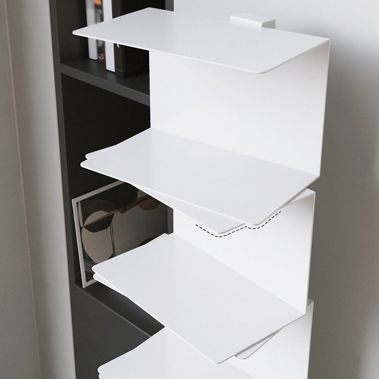 Closed Back Bookcase Contemporary Style Invisible Bookshelf for Study Room and Office Clearhalo 'Bookcases' 'furn' 'furn_bookcases' 'Furniture' 'furniture_bookcases' 'Office Furniture' 5086992