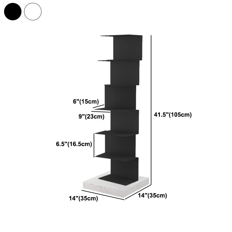 Closed Back Bookcase Contemporary Style Invisible Bookshelf for Study Room and Office Clearhalo 'Bookcases' 'furn' 'furn_bookcases' 'Furniture' 'furniture_bookcases' 'Office Furniture' 5087002