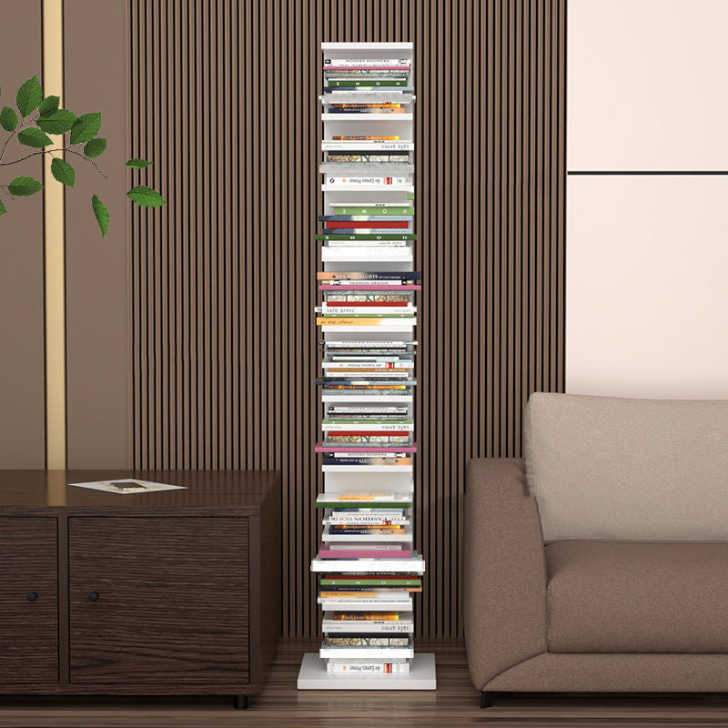 Closed Back Bookshelf Contemporary Style Invisible Bookcase for Study Room and Office Clearhalo 'Bookcases' 'furn' 'furn_bookcases' 'Furniture' 'furniture_bookcases' 'Office Furniture' 5087011