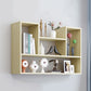 Wall Mounted Bookshelf Contemporary Style Bookcase for Study Room and Office Clearhalo 'Bookcases' 'Furniture' 'furniture_bookcases' 'Office Furniture' 5087044
