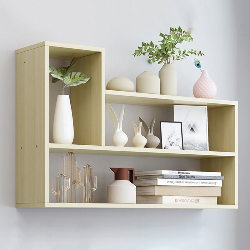 Wall Mounted Bookshelf Contemporary Style Bookcase for Study Room and Office Clearhalo 'Bookcases' 'Furniture' 'furniture_bookcases' 'Office Furniture' 5087049