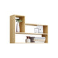 Wall Mounted Bookshelf Contemporary Style Bookcase for Study Room and Office Natural 31.5"L x 5.9"W x 23.6"H Clearhalo 'Bookcases' 'Furniture' 'furniture_bookcases' 'Office Furniture' 5087050