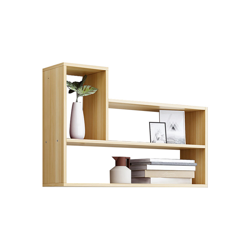 Wall Mounted Bookshelf Contemporary Style Bookcase for Study Room and Office Natural 31.5"L x 5.9"W x 23.6"H Clearhalo 'Bookcases' 'Furniture' 'furniture_bookcases' 'Office Furniture' 5087050