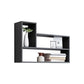 Wall Mounted Bookshelf Contemporary Style Bookcase for Study Room and Office Black 31.5"L x 5.9"W x 23.6"H Clearhalo 'Bookcases' 'Furniture' 'furniture_bookcases' 'Office Furniture' 5087057