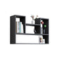 Wall Mounted Bookshelf Contemporary Style Bookcase for Study Room and Office Black 35.4"L x 5.9"W x 23.6"H Clearhalo 'Bookcases' 'Furniture' 'furniture_bookcases' 'Office Furniture' 5087059