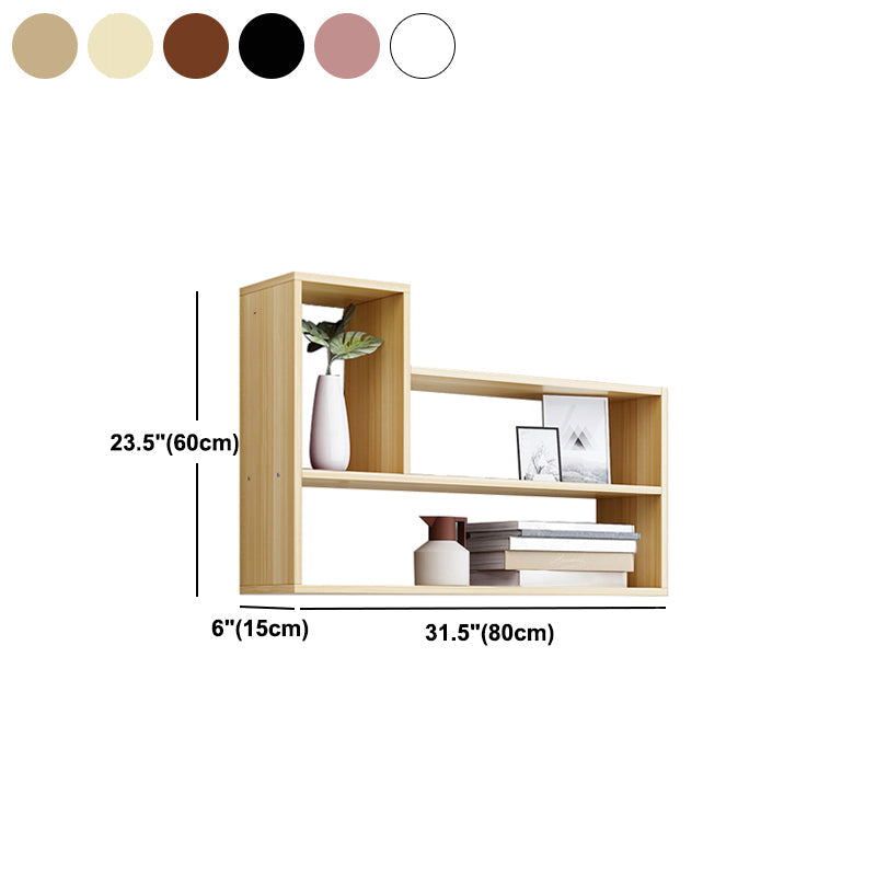 Wall Mounted Bookshelf Contemporary Style Bookcase for Study Room and Office Clearhalo 'Bookcases' 'Furniture' 'furniture_bookcases' 'Office Furniture' 5087066