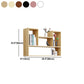 Wall Mounted Bookshelf Contemporary Style Bookcase for Study Room and Office Clearhalo 'Bookcases' 'Furniture' 'furniture_bookcases' 'Office Furniture' 5087069