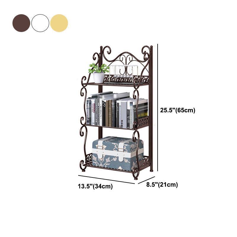 Glam Style Bookcase Shelf Open Back Bookcase for Study Room and Office Clearhalo 'Bookcases' 'furn' 'furn_bookcases' 'Furniture' 'furniture_bookcases' 'Office Furniture' 5087144