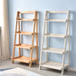 Contemporary Style Ladder Bookcase Wooden Vertical Open Back Book Shelf Clearhalo 'Bookcases' 'furn' 'furn_bookcases' 'Furniture' 'furniture_bookcases' 'Office Furniture' 5087155