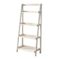 Contemporary Style Ladder Bookcase Wooden Vertical Open Back Book Shelf Clearhalo 'Bookcases' 'furn' 'furn_bookcases' 'Furniture' 'furniture_bookcases' 'Office Furniture' 5087158