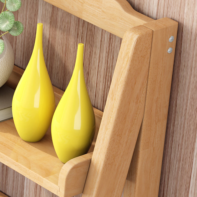 Contemporary Style Ladder Bookcase Wooden Vertical Book Shelf Clearhalo 'Bookcases' 'furn' 'furn_bookcases' 'Furniture' 'furniture_bookcases' 'Office Furniture' 5087227