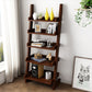 Contemporary Style Ladder Bookcase Wooden Vertical Book Shelf Clearhalo 'Bookcases' 'furn' 'furn_bookcases' 'Furniture' 'furniture_bookcases' 'Office Furniture' 5087235