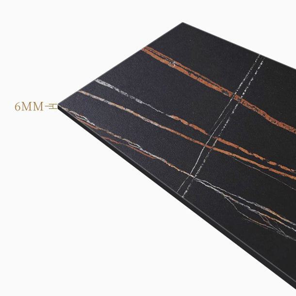 3-Drawer Engineered Wood Sideboard Glam Credenza with Stone Countertop for Living Room Clearhalo 'buffet_sideboard' 'Buffets & Sideboards' 'furn' 'furn_buffet_sideboard' 'Furniture' 'furniture_buffet_sideboard' 'Kitchen & Dining Furniture' 5087293