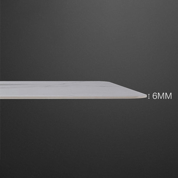 3-Drawer Engineered Wood Sideboard Modern Credenza with Stone Countertop for Living Room Clearhalo 'buffet_sideboard' 'Buffets & Sideboards' 'furn' 'furn_buffet_sideboard' 'Furniture' 'furniture_buffet_sideboard' 'Kitchen & Dining Furniture' 5087307