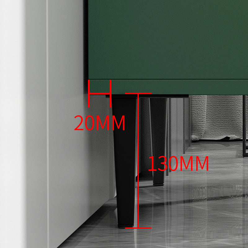 20-inch Length Minimalism Cupboard 2 Drawer and 1 Door Sideboard for Living Room Clearhalo 'buffet_sideboard' 'Buffets & Sideboards' 'furn' 'furn_buffet_sideboard' 'Furniture' 'furniture_buffet_sideboard' 'Kitchen & Dining Furniture' 5087369