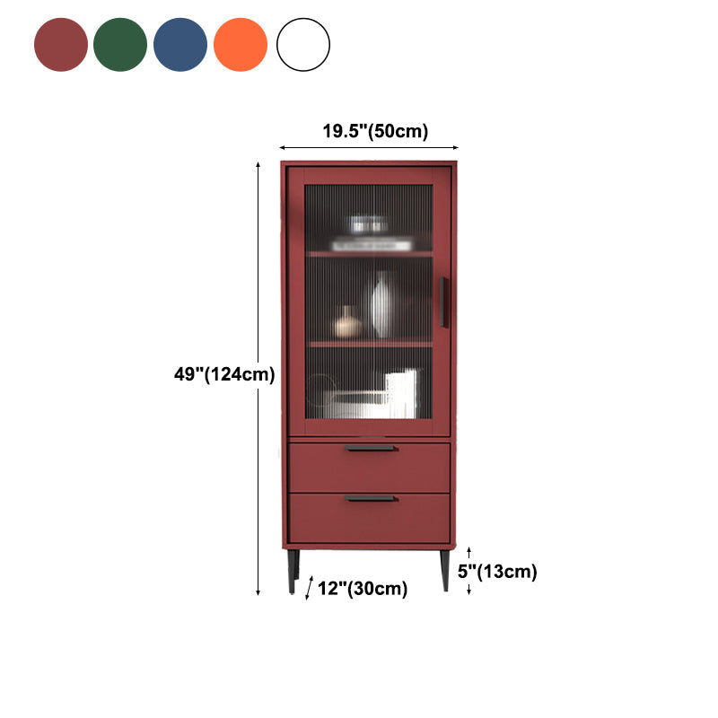 20-inch Length Minimalism Cupboard 2 Drawer and 1 Door Sideboard for Living Room Clearhalo 'buffet_sideboard' 'Buffets & Sideboards' 'furn' 'furn_buffet_sideboard' 'Furniture' 'furniture_buffet_sideboard' 'Kitchen & Dining Furniture' 5087384