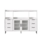 Contemporary Wood Sideboard 50-inch Height Cupboard for Living Room Clearhalo 'buffet_sideboard' 'Buffets & Sideboards' 'furn' 'furn_buffet_sideboard' 'Furniture' 'furniture_buffet_sideboard' 'Kitchen & Dining Furniture' 5087421