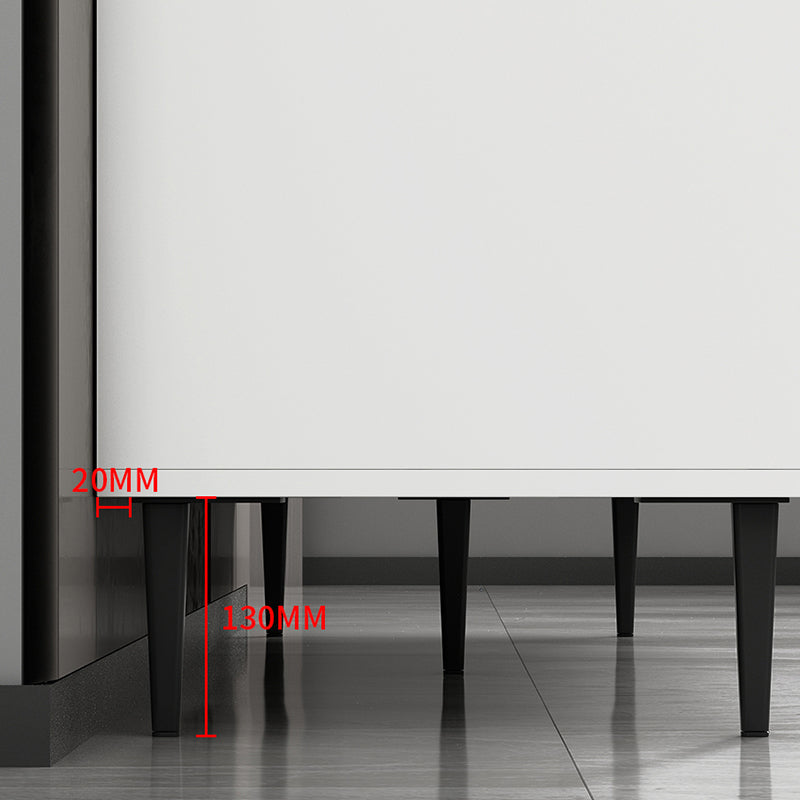 Contemporary Wood Sideboard 50-inch Height Cupboard for Living Room Clearhalo 'buffet_sideboard' 'Buffets & Sideboards' 'furn' 'furn_buffet_sideboard' 'Furniture' 'furniture_buffet_sideboard' 'Kitchen & Dining Furniture' 5087424