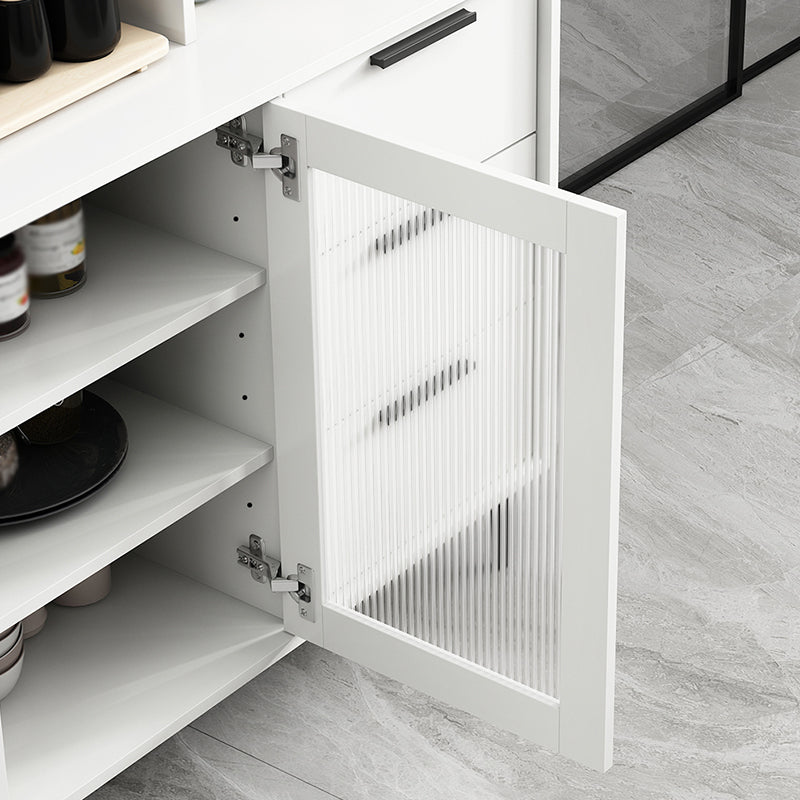 Contemporary Wood Sideboard 50-inch Height Cupboard for Living Room Clearhalo 'buffet_sideboard' 'Buffets & Sideboards' 'furn' 'furn_buffet_sideboard' 'Furniture' 'furniture_buffet_sideboard' 'Kitchen & Dining Furniture' 5087427