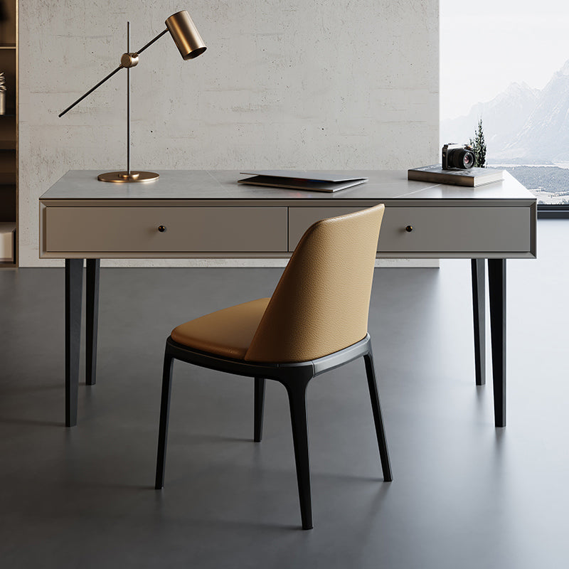 Industrial Style Writing Desk Rectangular Office Desk with Drawers Clearhalo 'furn' 'furn_office_desk' 'Furniture' 'furniture_office_desk' 'Office Desks' 'Office Furniture' 'office_desk' 5087522