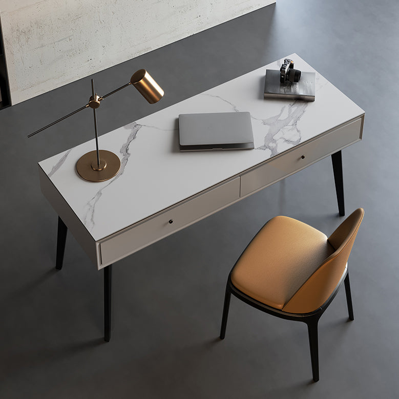 Industrial Style Writing Desk Rectangular Office Desk with Drawers Clearhalo 'furn' 'furn_office_desk' 'Furniture' 'furniture_office_desk' 'Office Desks' 'Office Furniture' 'office_desk' 5087523