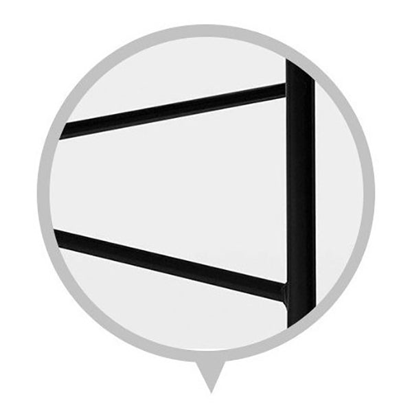 Oval Solid Wood Table Industrial Black Metal Legs for Office Clearhalo 'furn' 'furn_office_desk' 'Furniture' 'furniture_office_desk' 'Office Desks' 'Office Furniture' 'office_desk' 5087581