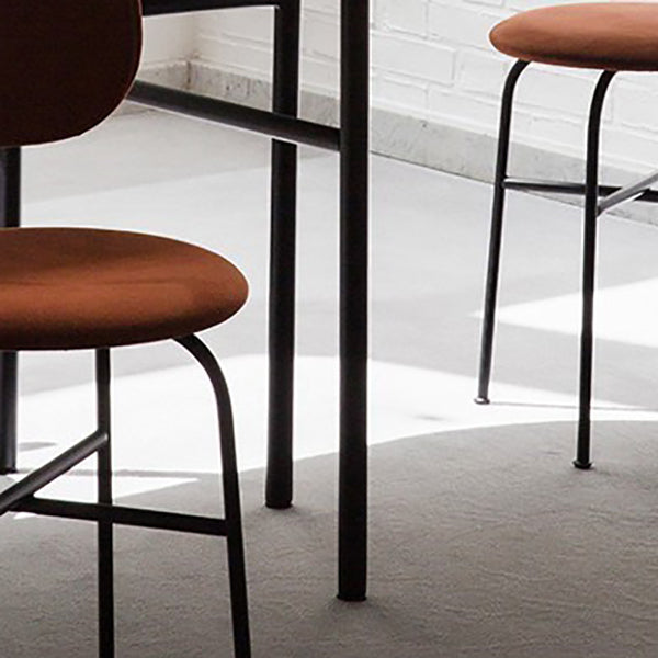 Oval Solid Wood Table Industrial Black Metal Legs for Office Clearhalo 'furn' 'furn_office_desk' 'Furniture' 'furniture_office_desk' 'Office Desks' 'Office Furniture' 'office_desk' 5087582