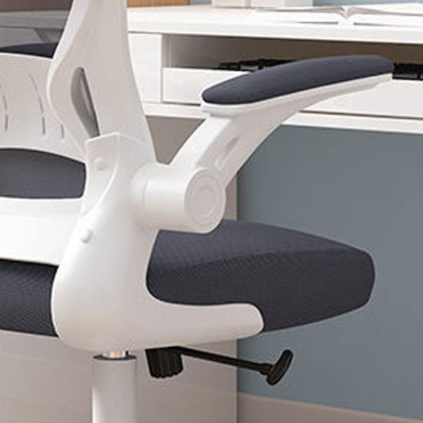 Middle/High Back Office Chair Flip-Up Armrest Adjustable Office Chair Clearhalo 'furn' 'furn_office_chair' 'Furniture' 'furniture_office_chair' 'Office Chairs' 'Office Furniture' 'office_chair' 5087739