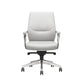 Contemporary Office Chair Lumbar Support No Distressing Fixed Arms Chair White Casters Included Clearhalo 'furn' 'furn_office_chair' 'Furniture' 'furniture_office_chair' 'Office Chairs' 'Office Furniture' 'office_chair' 5087807